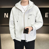 @店主风-冲锋衣春秋季新款工装连帽长袖夹克外套6802-P105，男装夹克，电商D246