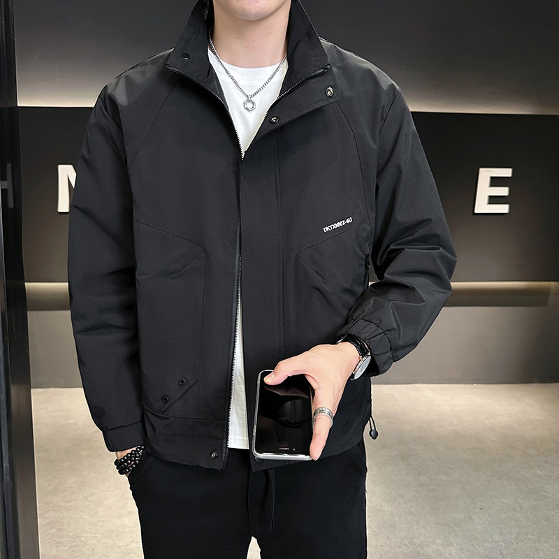 @店主-2024年春秋新款男士高端立领工装夹克外套8821-P85,男装夹克,电商D246