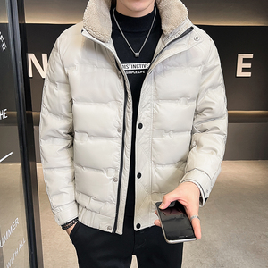 @店主风-有大码冬毛领新款白鸭绒皮衣羽绒服潮流男-8820-P165,男装羽绒服,电商D246