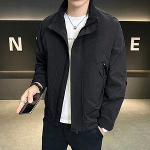 @店主-2026春装抖音男士辑明线工装夹克外套JK145-P85图片