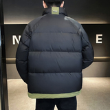 @店主风-大拼接羽绒服男立领拼色防寒服976-P125，男装羽绒服，电商D246