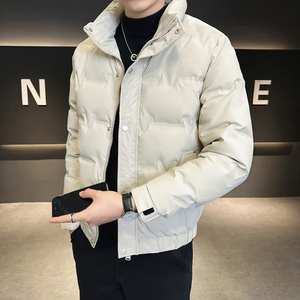 @店主风-跑量冬白鸭绒纯色立领羽绒服潮流男上衣997-P110图片
