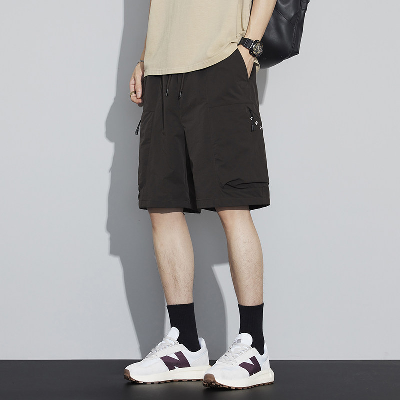 夏季短裤男工装松紧五分裤休闲运动薄款8317-P45限价卷99,男装休闲裤,电商D246