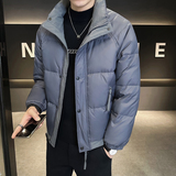 @店主风-大拼接羽绒服男立领拼色防寒服976-P125，男装羽绒服，电商D246