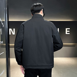 @店主风-抖音设计感春秋季工装立领长袖夹克外套JK108-P85，男装夹克，电商D246