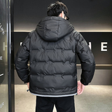 @店主风-跑量冬白鸭绒纯色连帽羽绒服潮流男上衣YR712-P130，男装羽绒服，电商D246