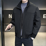 @标2025新款外套羽绒服工装设计高级感男立领外套6833-P205，男装羽绒服，电商D246