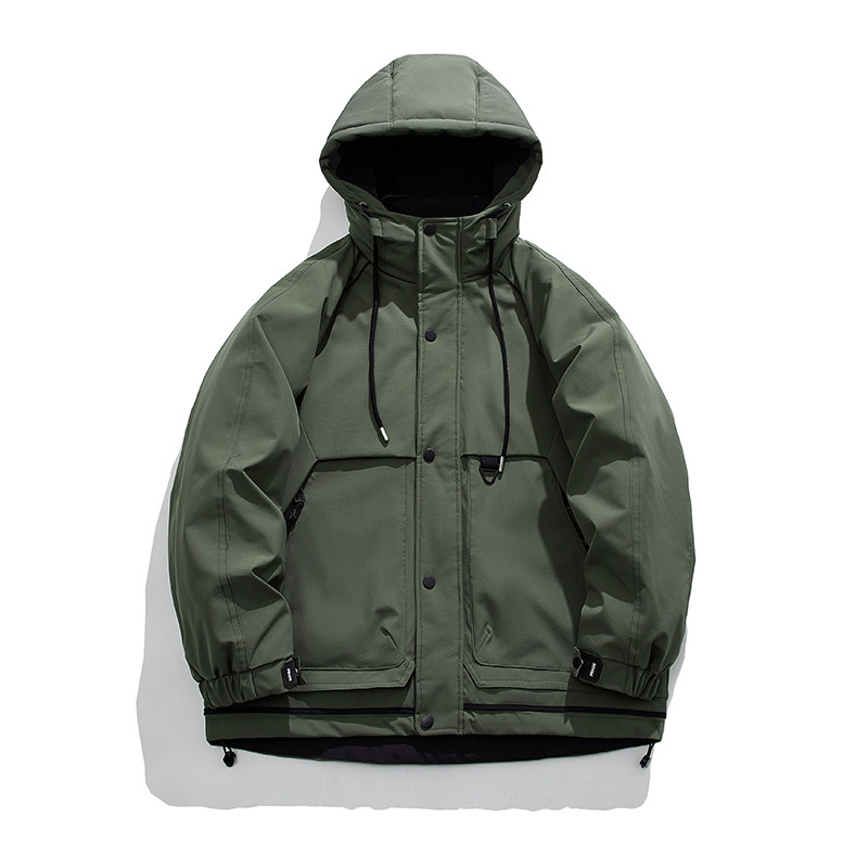 @店主风-新款冲锋衣外套羽绒服潮流男连帽上衣YR880-P200图片