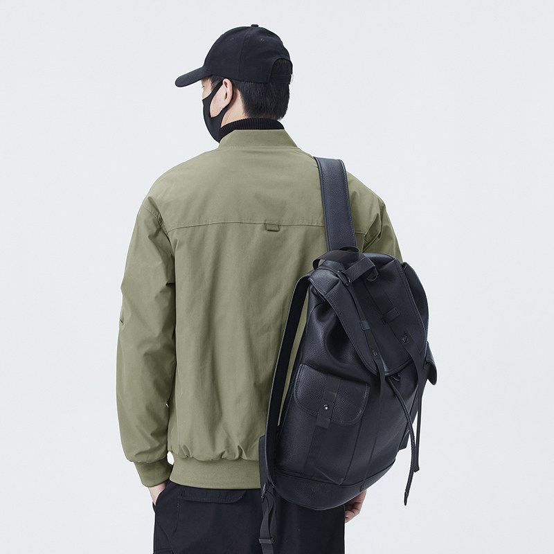 无影墙男士外套棒球领工装夹克男2220薄款P90有二棉加厚P100,男装夹克,电商D246