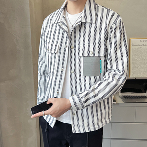 @店主风-抖音加厚面料针织小香风翻领长袖夹克外套JK228-P85图片