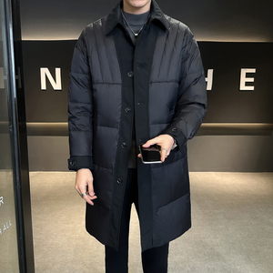 @店主风-抖音新标90%高克数白鸭绒羽绒服男YR871-P260图片