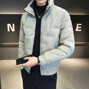@店主风-跑量冬纯色立领羽绒服潮流男外套991-P110图片