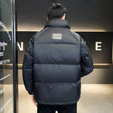 @店主风-冬外套羽绒服潮流男拼接上衣-1835-特P100，男装羽绒服，电商D246