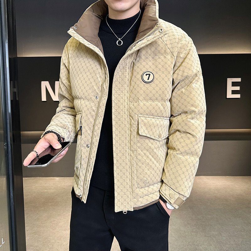 @店主风-满印冬新款白鸭绒皮衣羽绒服潮流男35005-P185,男装羽绒服,电商D246