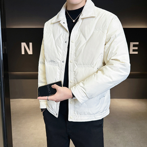 @标 2025秋冬新款立领工装羽绒服潮流男外套1069-P145图片