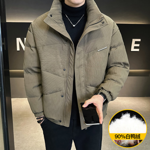 @店主风-大标90%高克数白鸭绒羽绒服男肌理感YR870-P245图片