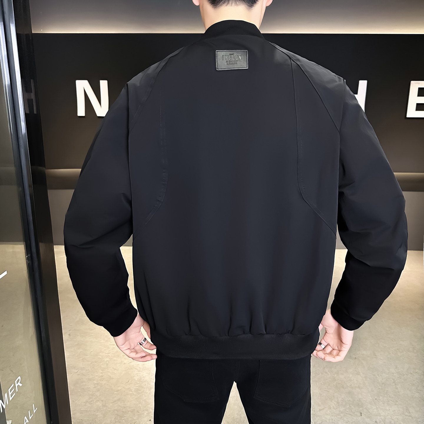 2026春秋新款男士外套定制棒球领工装夹克男1901-P105,男装夹克,电商D246