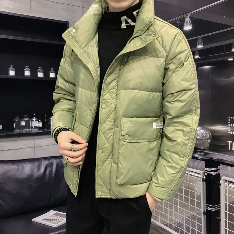 @店主风-冬新款亮面白鸭绒羽绒服潮流男时尚上衣-YR801-P140,男装羽绒服,电商D246
