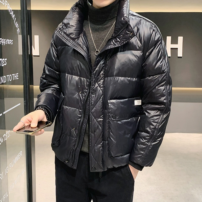 @店主风-冬亮面新款羽绒服潮流男时尚外套-YR801-特P100,男装羽绒服,电商D246