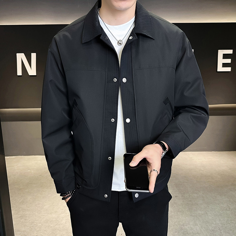 @店主-2026春装男士高端翻领商务工装夹克外套103-P105,男装夹克,电商D246