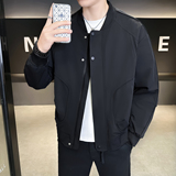 2026春秋新款男士外套定制棒球领工装夹克男1901-P105，男装夹克，电商D246