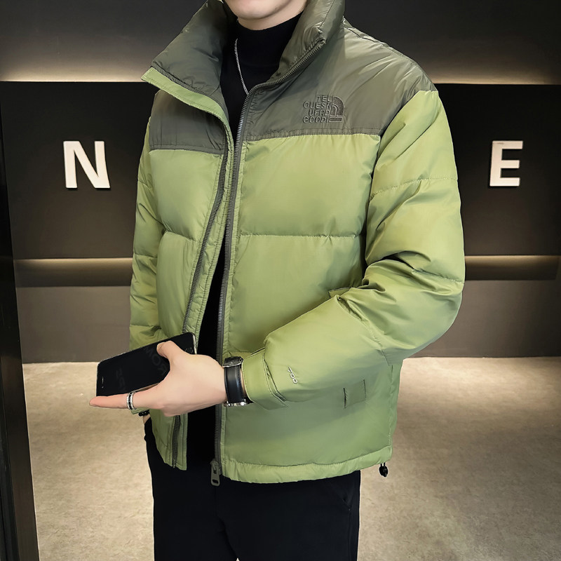 @店主风-冬拼接立领羽绒服潮流男拼接外套YR855-P135图片