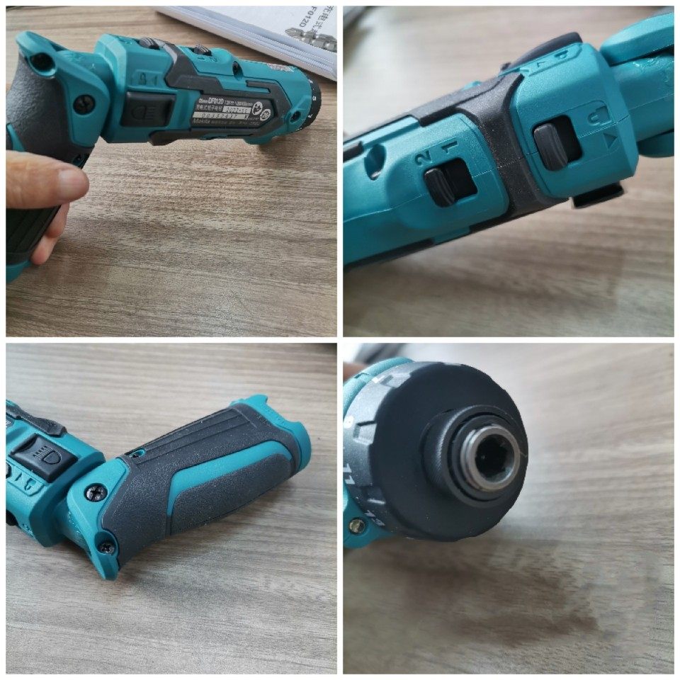 MAKITA 전기 드라이버 DF012D 충전식 전기 드라이버 다기능 휴대용 접이식 소형 연필 드라이버