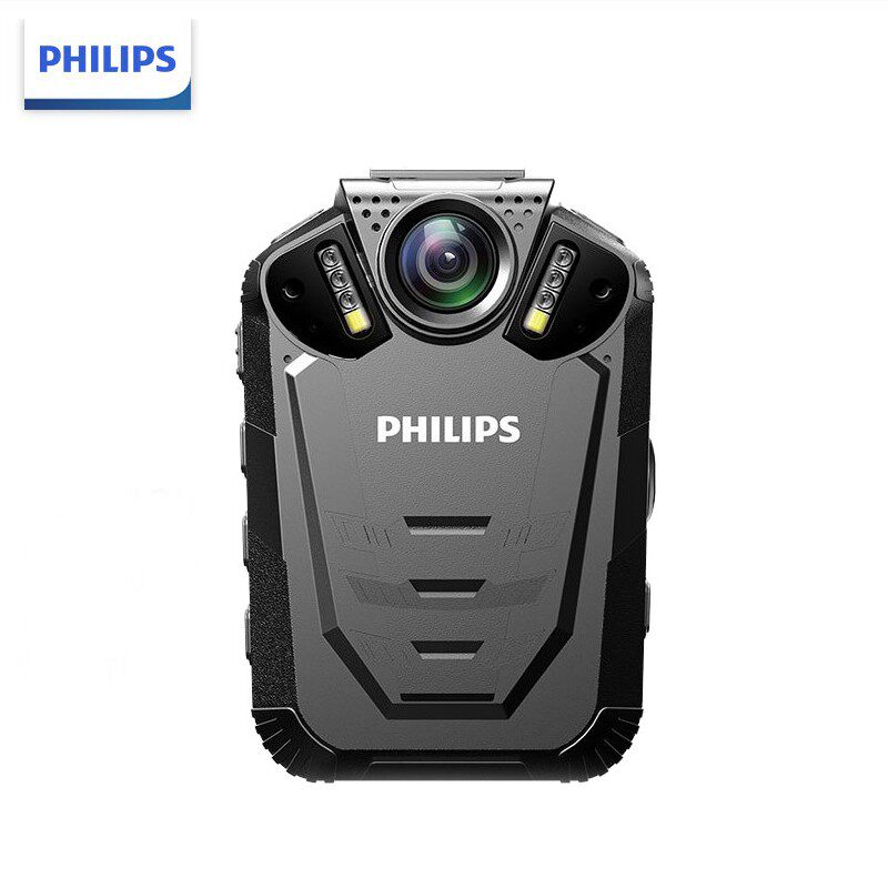 飞利浦 VTR8210 执法记录仪1296P高清红外夜视 GPS定位支持GPS