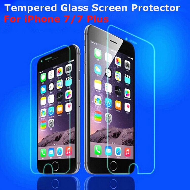Tempered glass screen protector iPhone 11 Pro 6S 7 8 Plus X