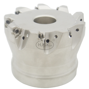 R217.96快进给双面六角铣刀盘 WNMU040304刀片机夹式开粗侧铣面铣