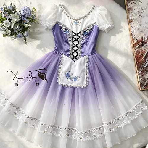 葛蓓莉亚演出服装比赛服芭蕾舞裙儿童版舞蹈服芭蕾舞蹈tutu裙