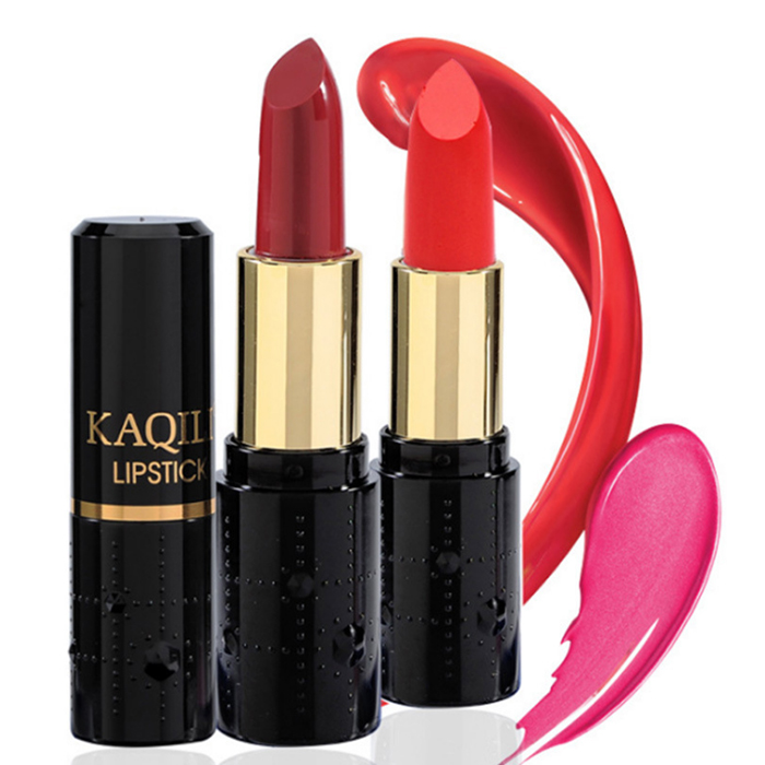 满包邮 批 魅力炫亮口红唇膏自然裸色持久不脱色复古大红3.5g