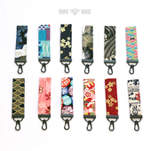 日本jdm和风钥匙挂件改装 风车用个性 钥匙链摩托车潮流简约钥匙扣