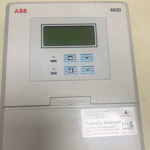 ABB 4600浊度分析仪，型号G6120，2020年2月生--议价商品