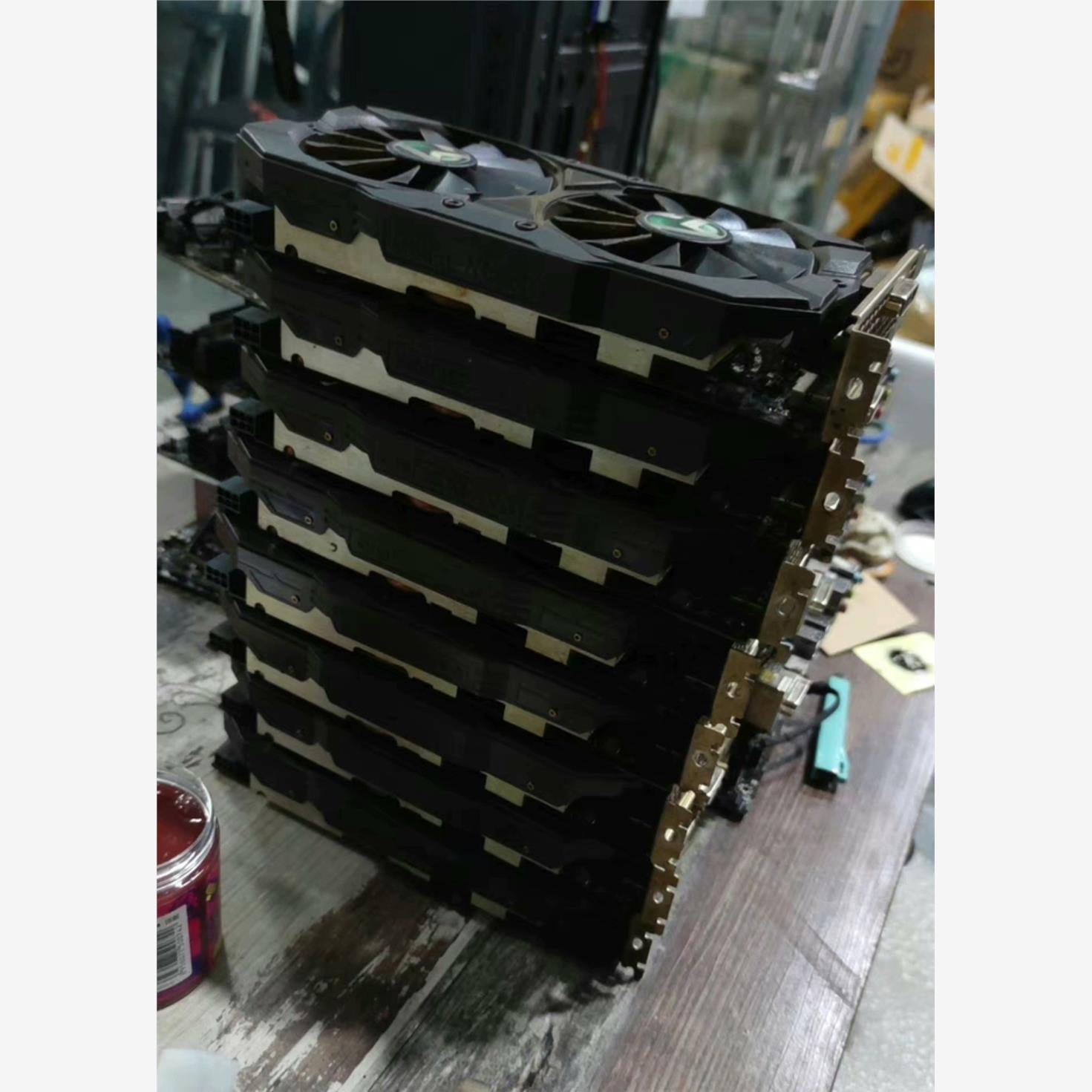 12片铭轩10605g显卡网吧拆机实体拍摄功能正常-议价商品