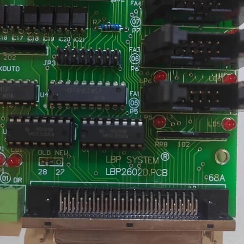 LBP SYSTEM LBR2602D.PCB 工业控制主板--议价商品