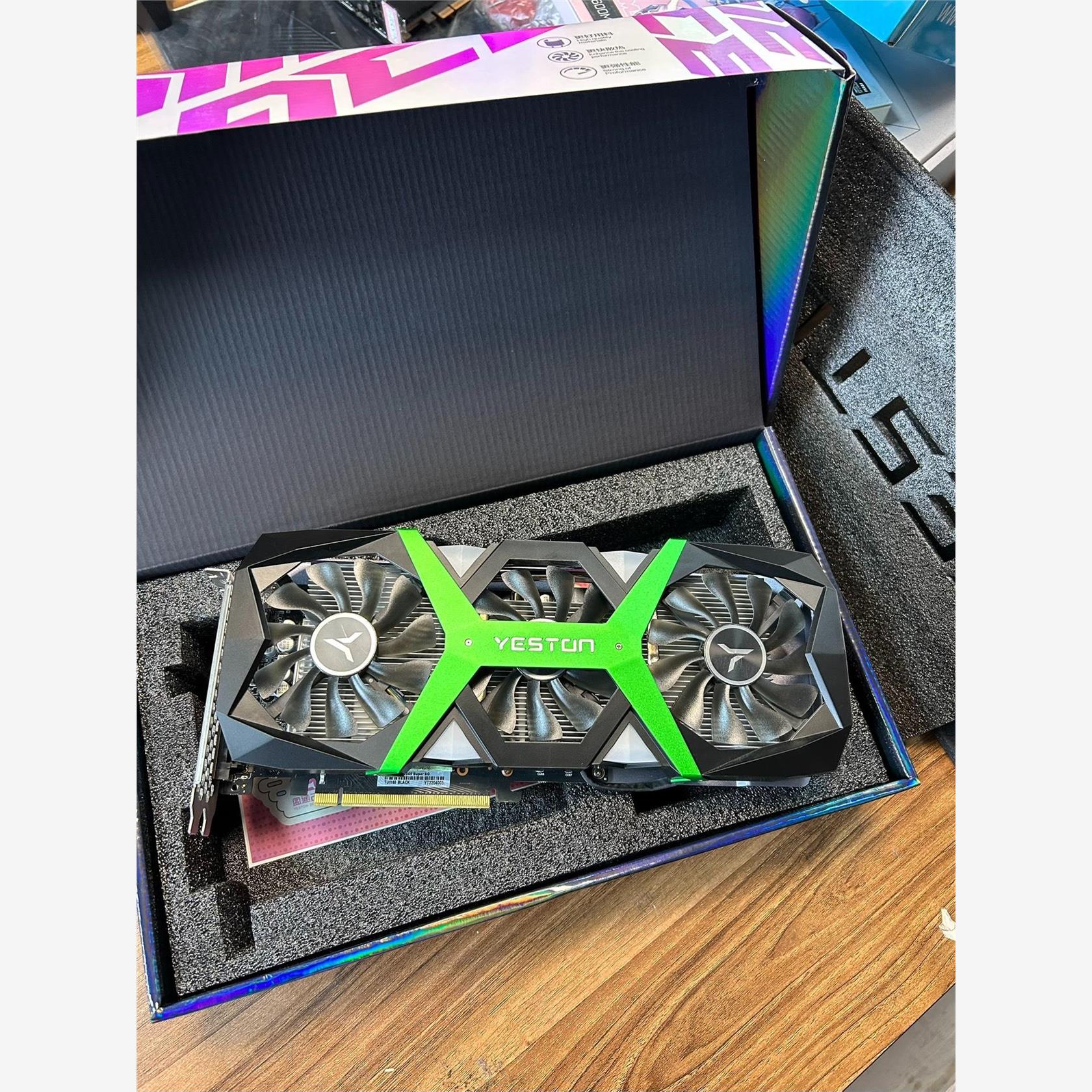 爆新22年10月上机!盈通2060S游戏高手 8G 橙色新!-议价商品