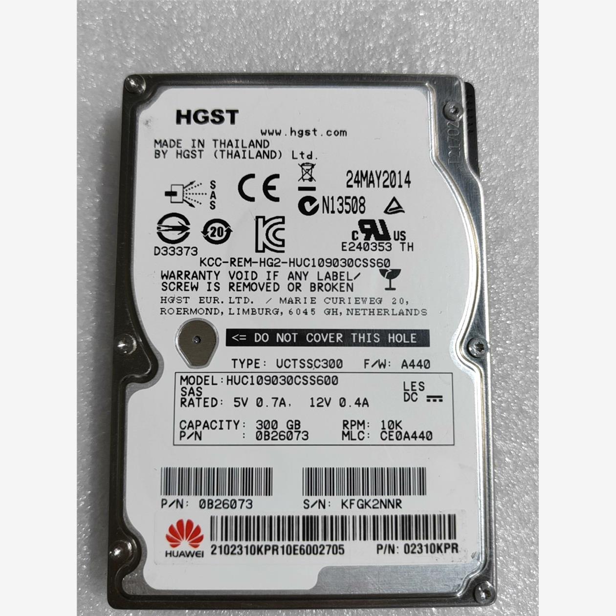 02310KPR 华为 HUC109030CSS600 0B-议价商品