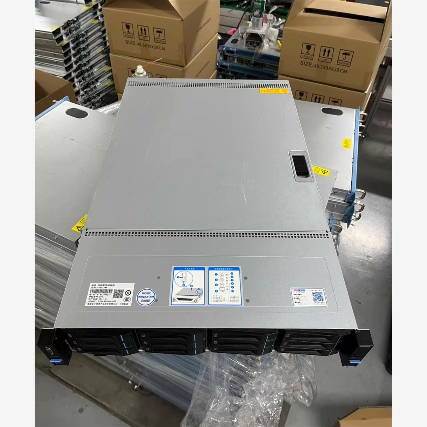 浪潮5212M4服务器12盘位  准系统 X99双路 成色新-议价商品