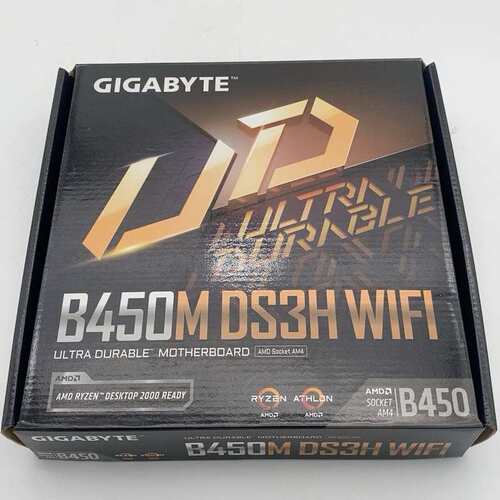 技嘉 B450M DS3H WIFI 主板--议价商品