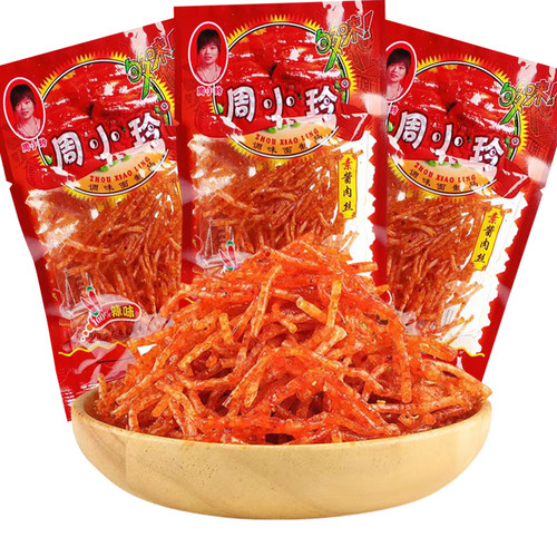 周小玲酱肉丝辣条香辣丝