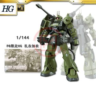 现货日本万代 PB限定 HG  MS-06K 扎古加农  THE ORIGIN  扎古GTO