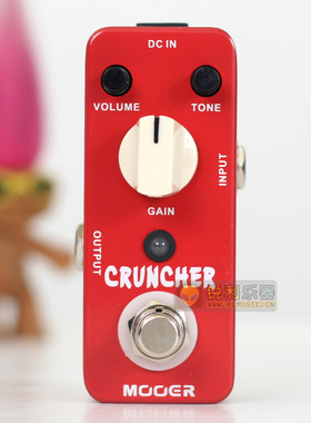 Mooer Cruncher 魔耳经典英式失真效果器 Crunch Box 电吉他单块