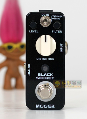 Mooer Black Secret 魔耳 RAT 老鼠失真效果器 电吉他单块