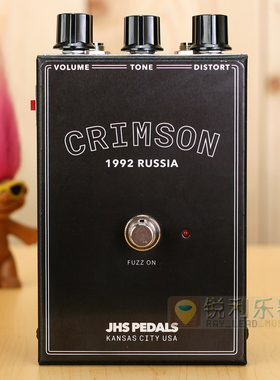 【JHS Crimson】复刻俄制Big Muff Red Army法兹失真效果器【锐】