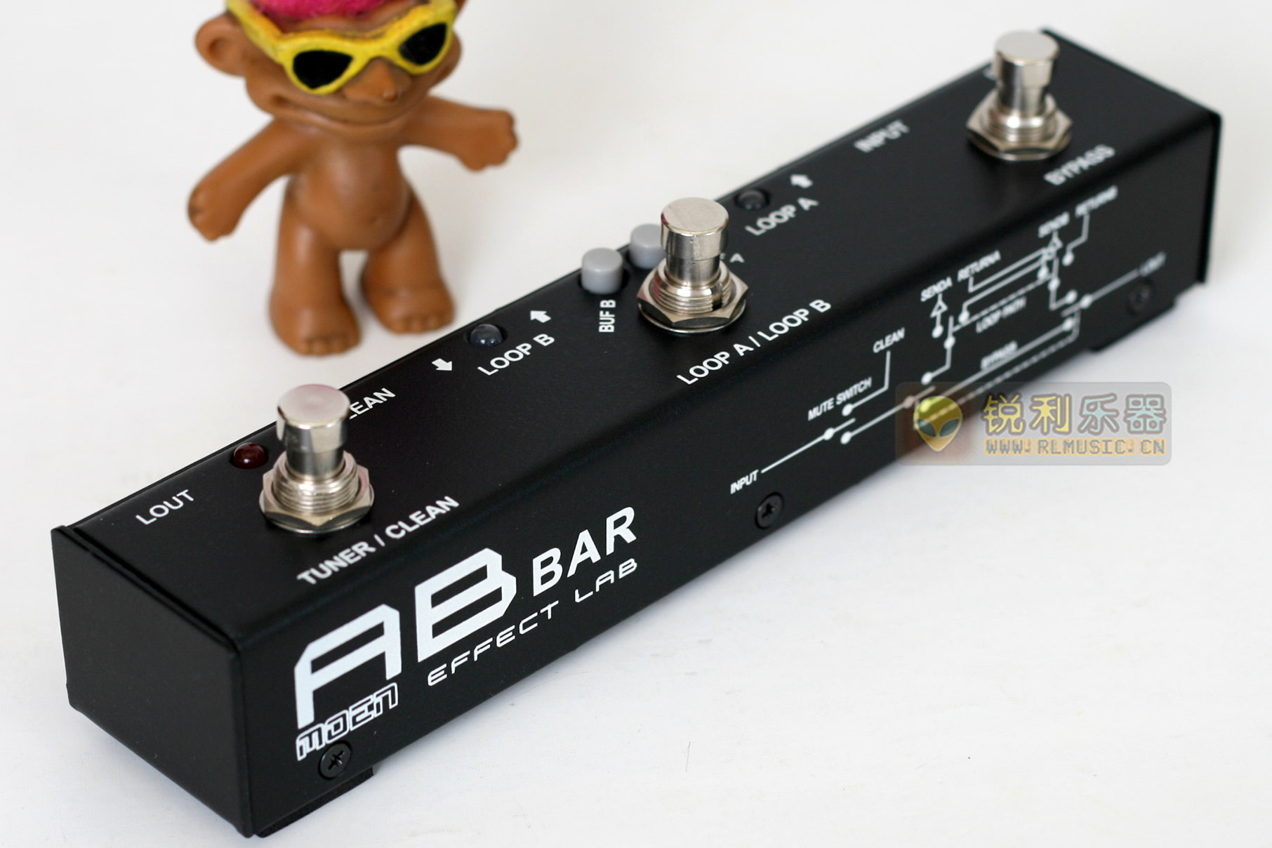 【Moen AB Bar】魔音AB线路选择 LOOP切换器 变色龙2【锐利乐器】