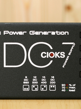 【CIOKS DC7】专业效果器多路电源 单块供电【锐利乐器】