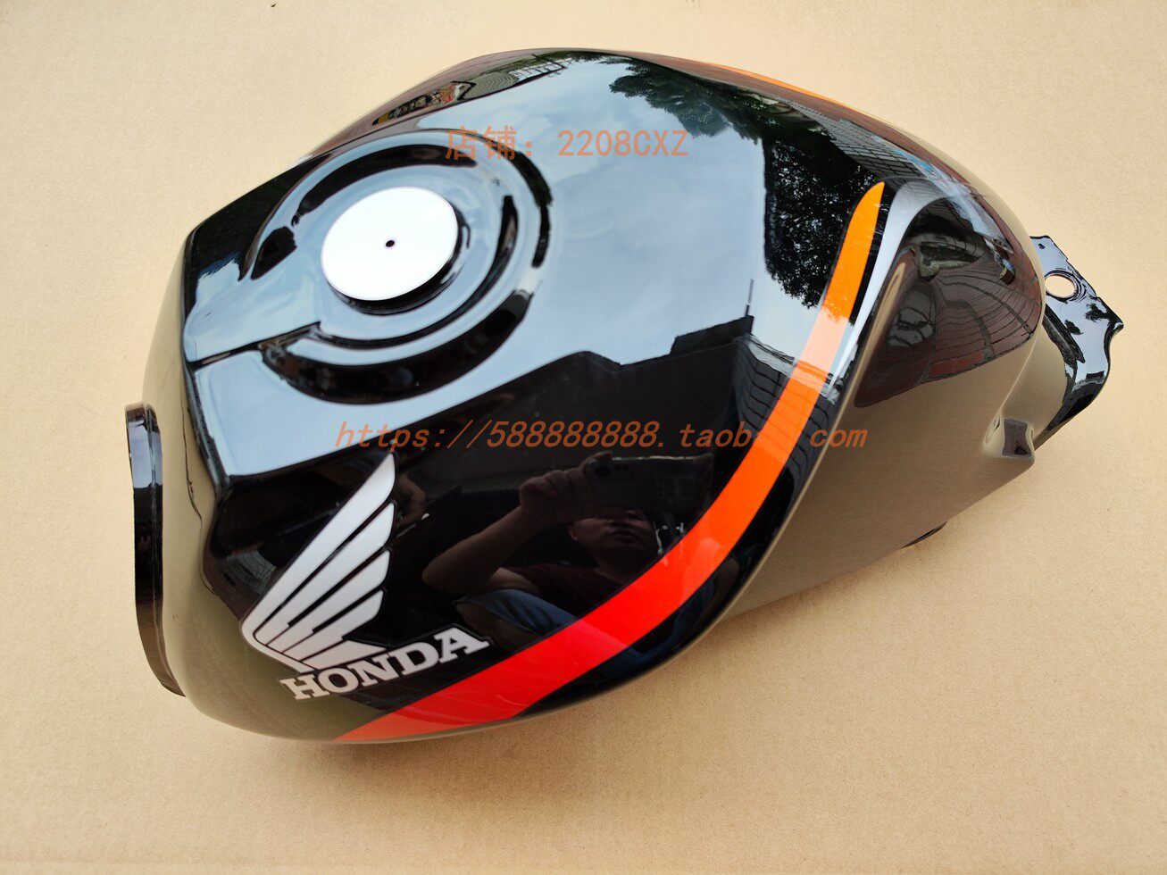 适用于新大洲本田摩托车125-51-51A小战鹰通用黑色油箱燃油箱正品