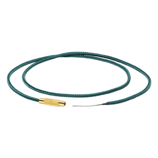 横穿天珠挂绳挂脖锁骨项链绳子桶珠西藏饰品手工编织男女玉吊坠绳