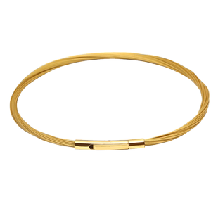 XD手链绳金色钢丝编织手绳串珠搭配饰品替换3D硬金绳手链本命年